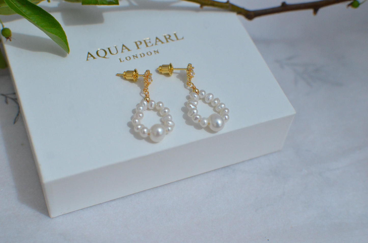 Classic Freshwater Pearl Earrings
