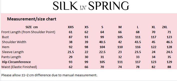 Mulberry Silk Pajama Set: Striped Short Sleeve Loungewear