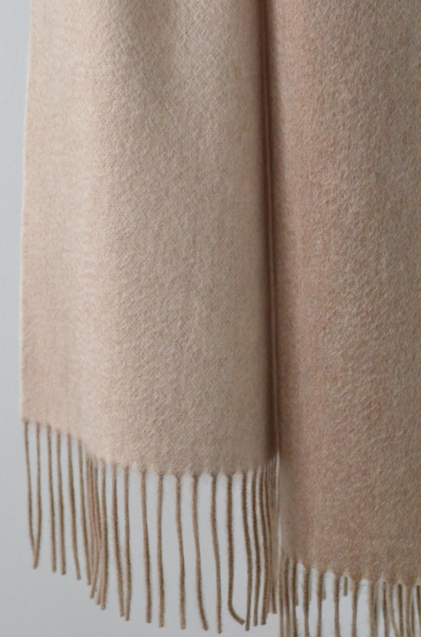 100% Cashmere Scarf with gift box fringe edges