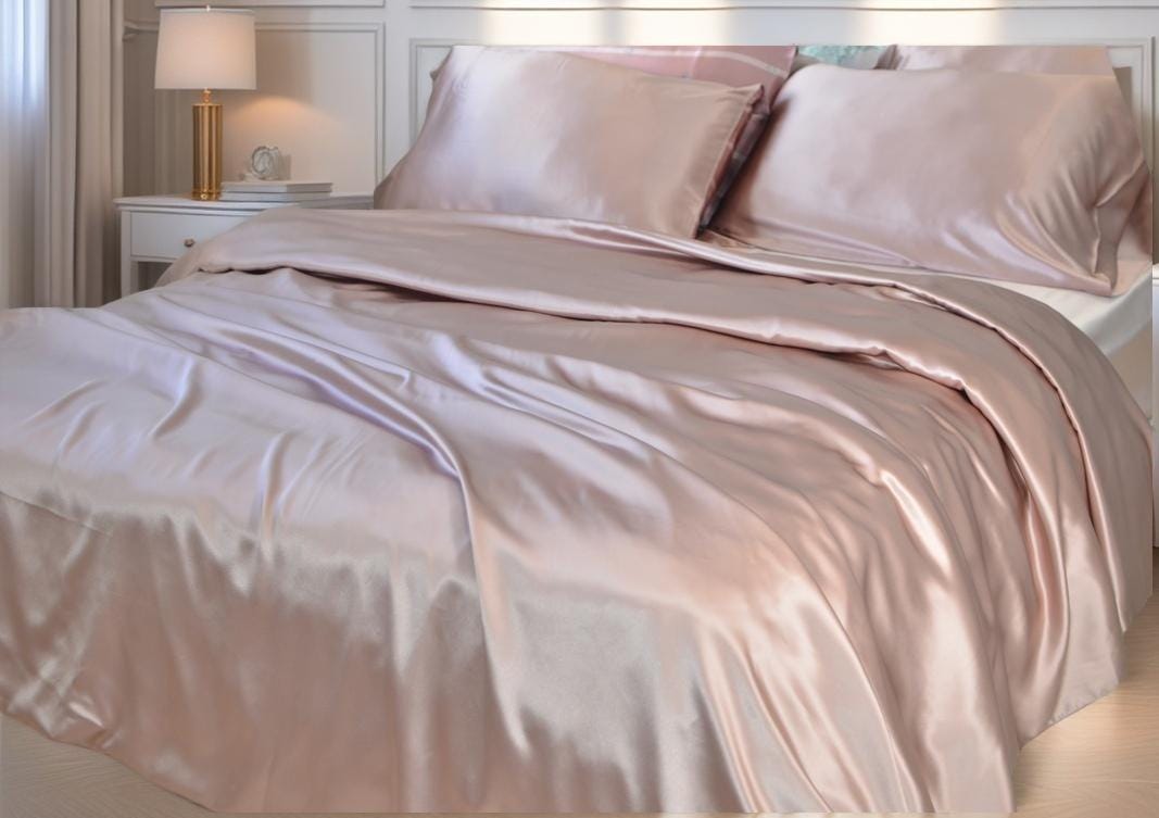 25 momme Grade 6A Mulberry Silk Customized Luxury Silk Duvet Cover