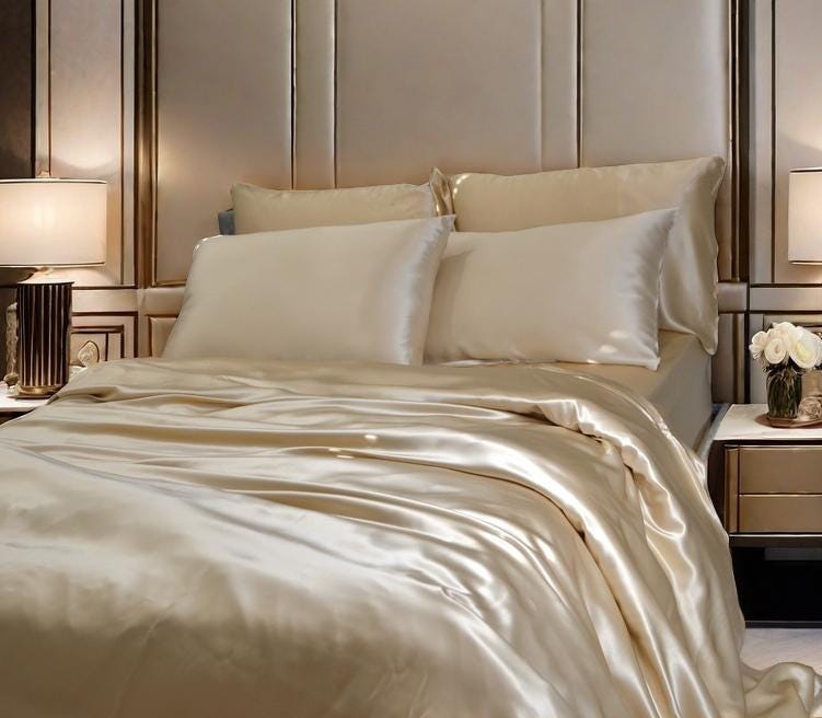 Grade 6A Mulberry silk 30 momme Customized Luxury Pure silk Duvet Cover