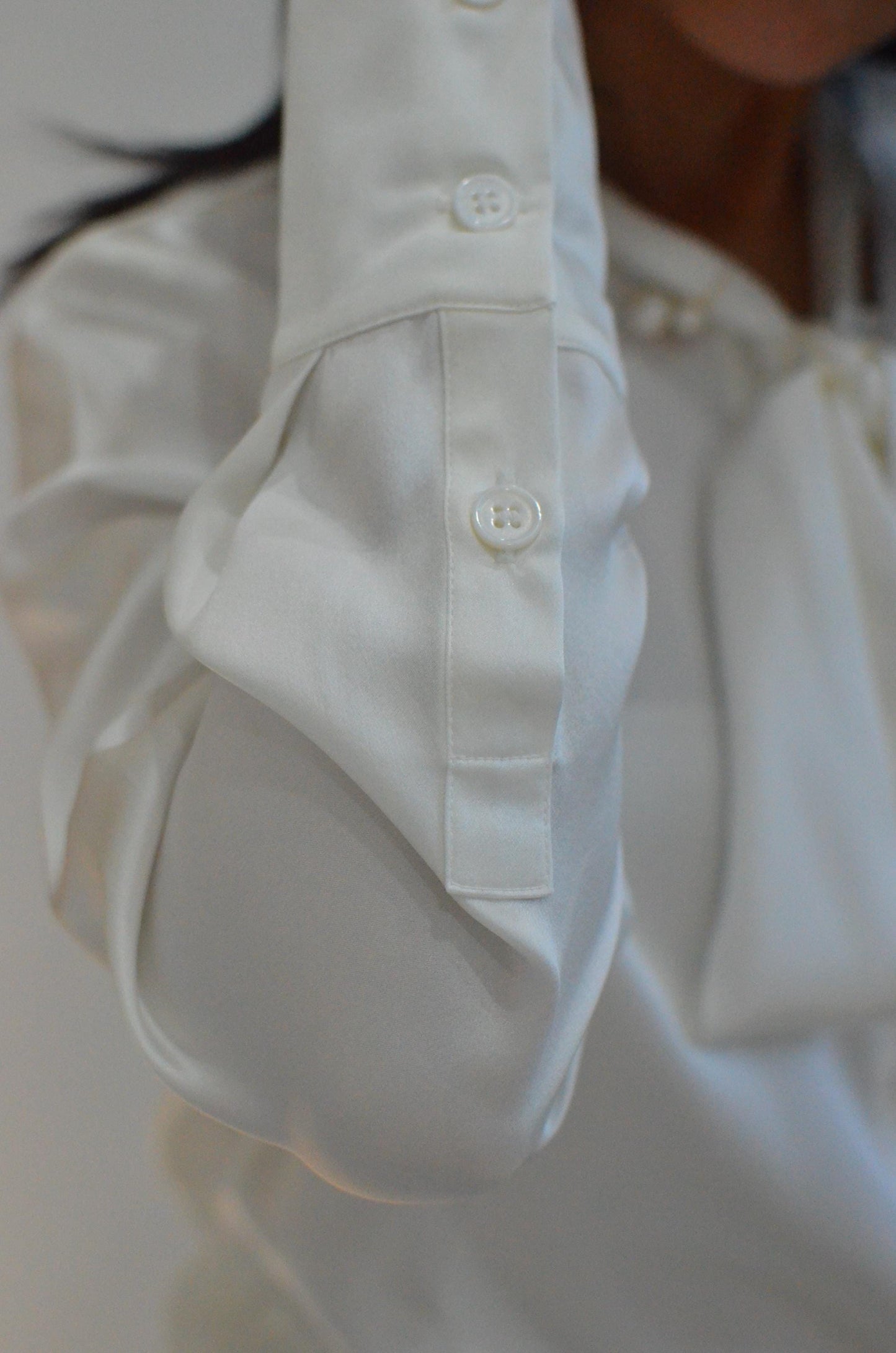 Elegant Mulberry Silk Bow Blouse