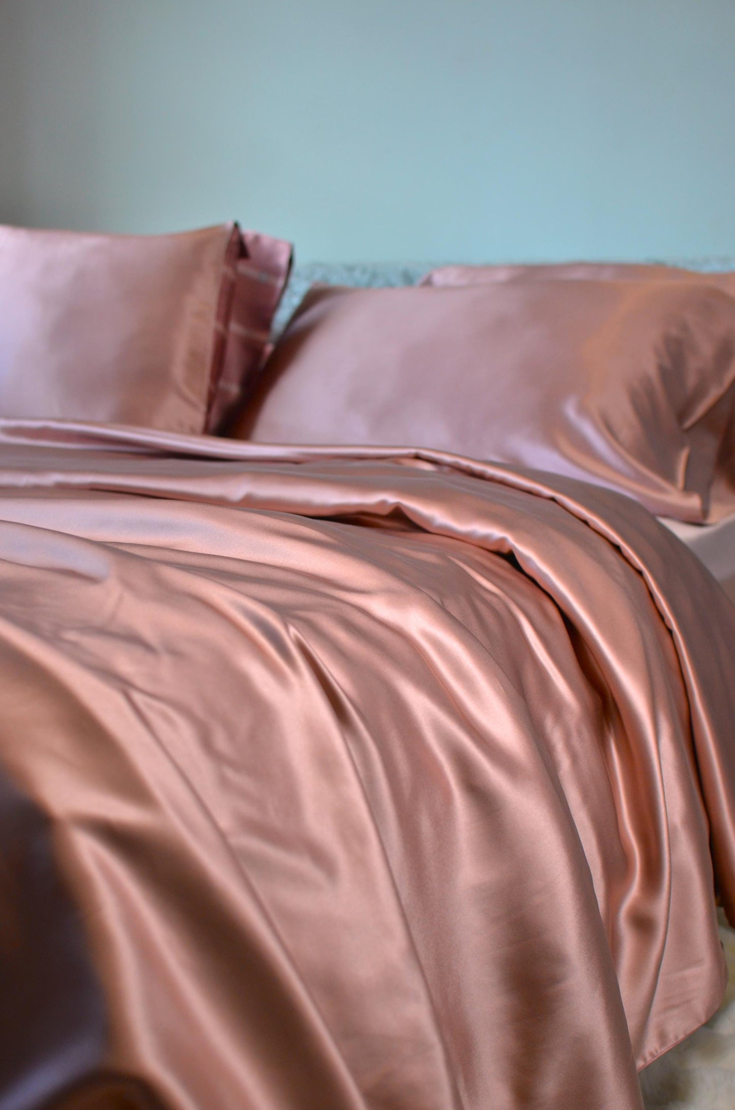25 momme Grade 6A Mulberry Silk Customized Luxury Silk Duvet Cover
