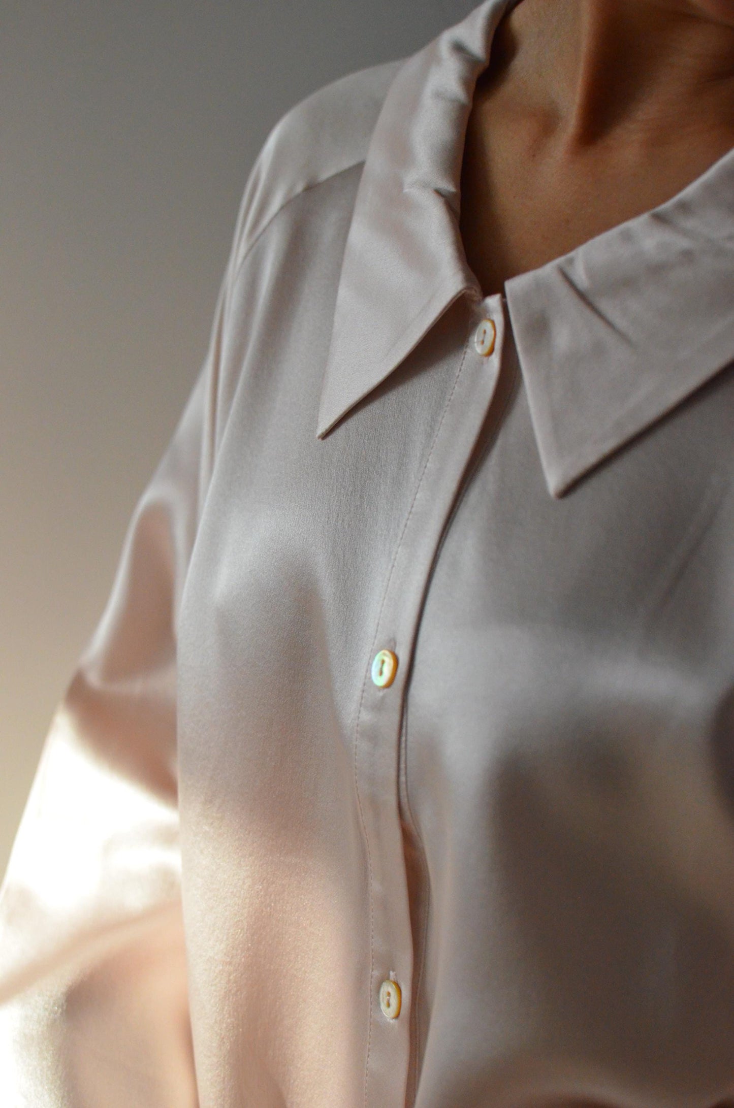 19momme 6A grade Finest 100% silk pyjamas longsleeves set