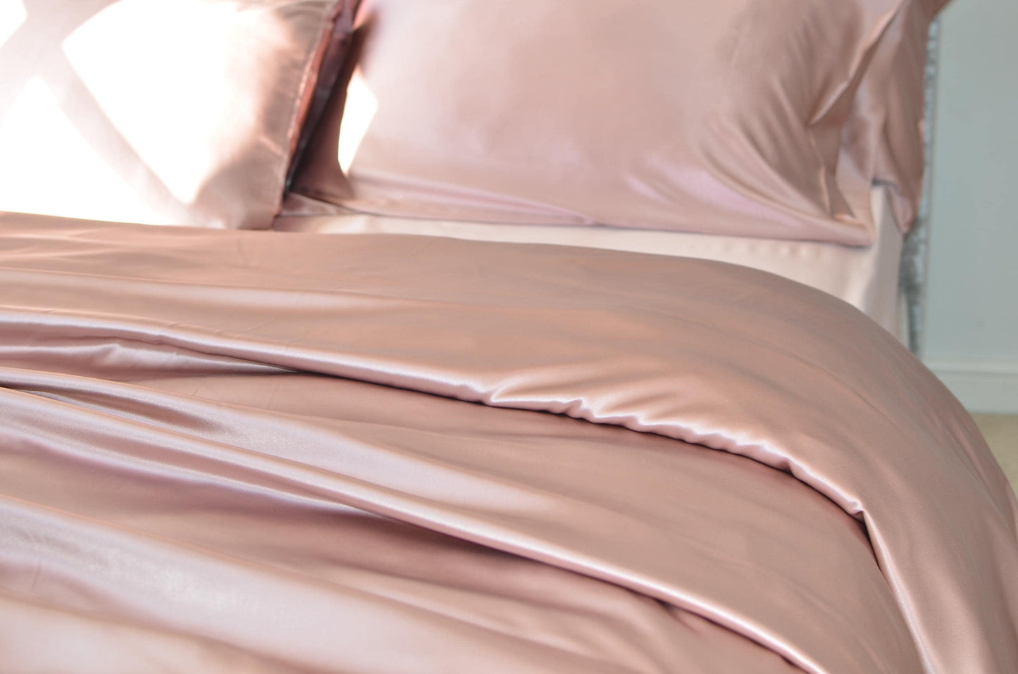 19momme Grade 6A Mulberry Silk  Customized Luxury Silk Duvet Cover