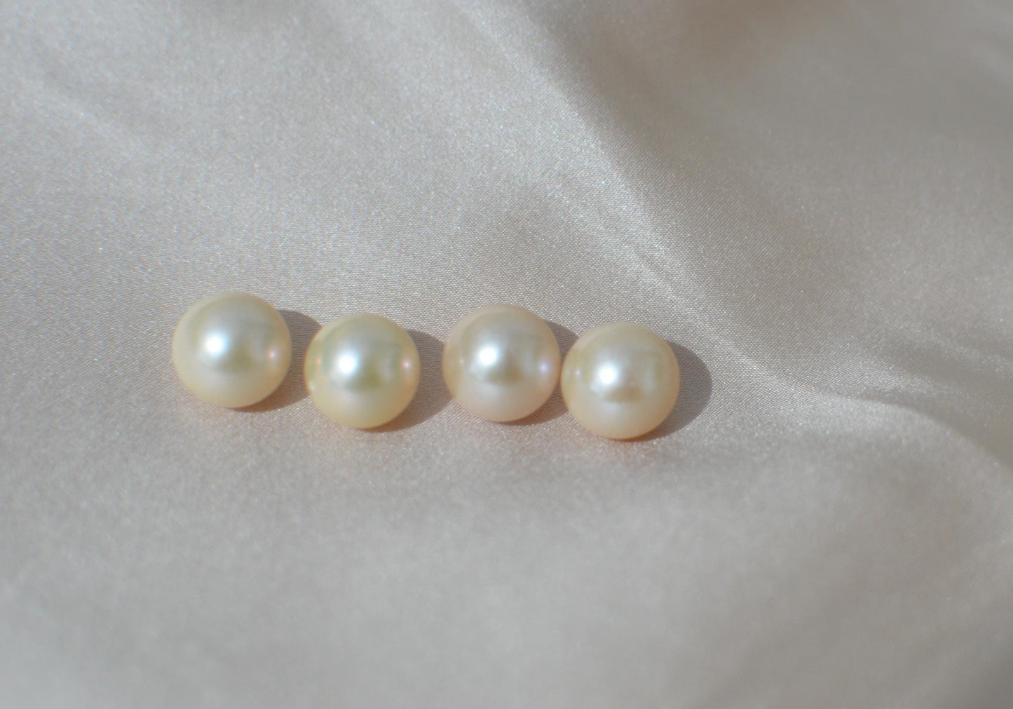 Floral CZ & Freshwater Pearl Earrings – Bridal Sterling Silver Studs