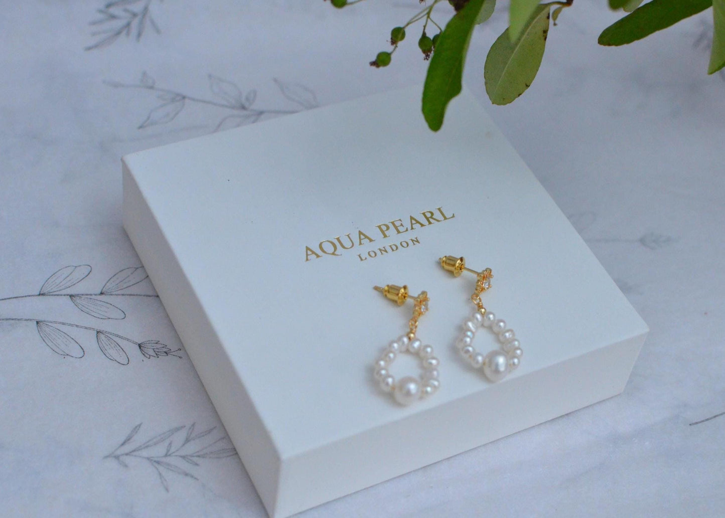 Classic Freshwater Pearl Earrings