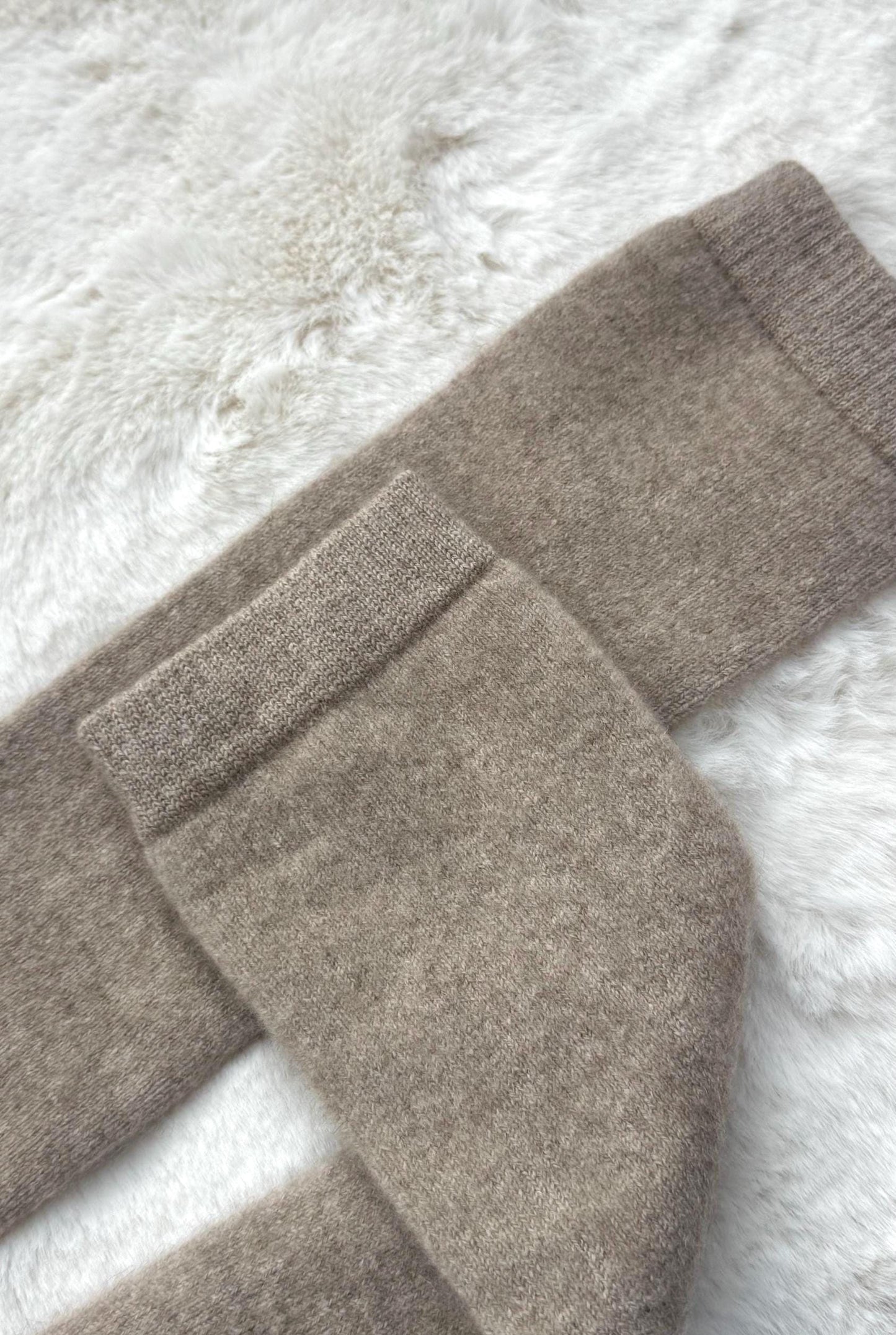 Knee High Socks 100% cashmere Extra warm and Soft Winter cozy