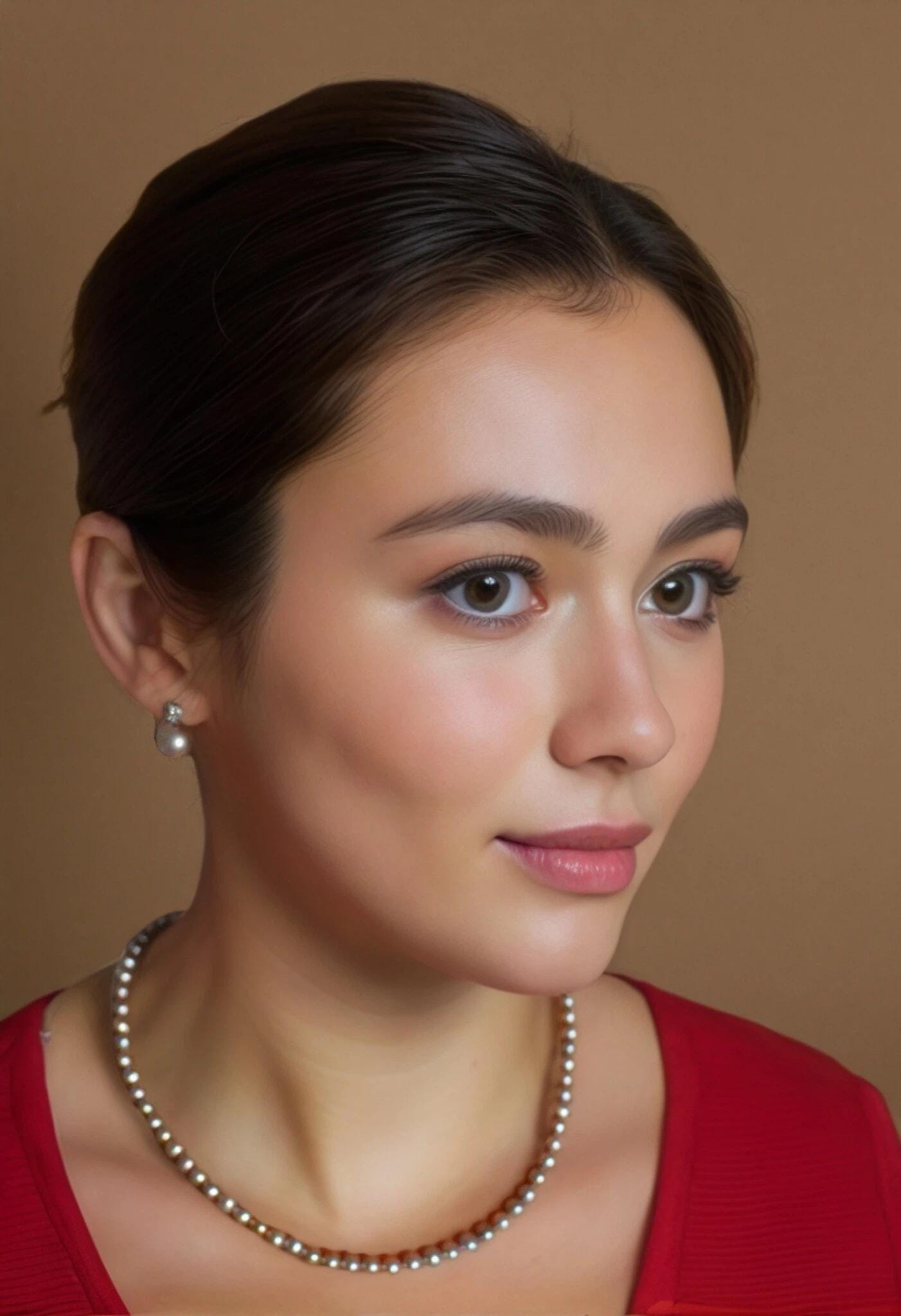 Champagne Rose Pearl Jewelry Set pearl necklace and or earrings  CZ Topped