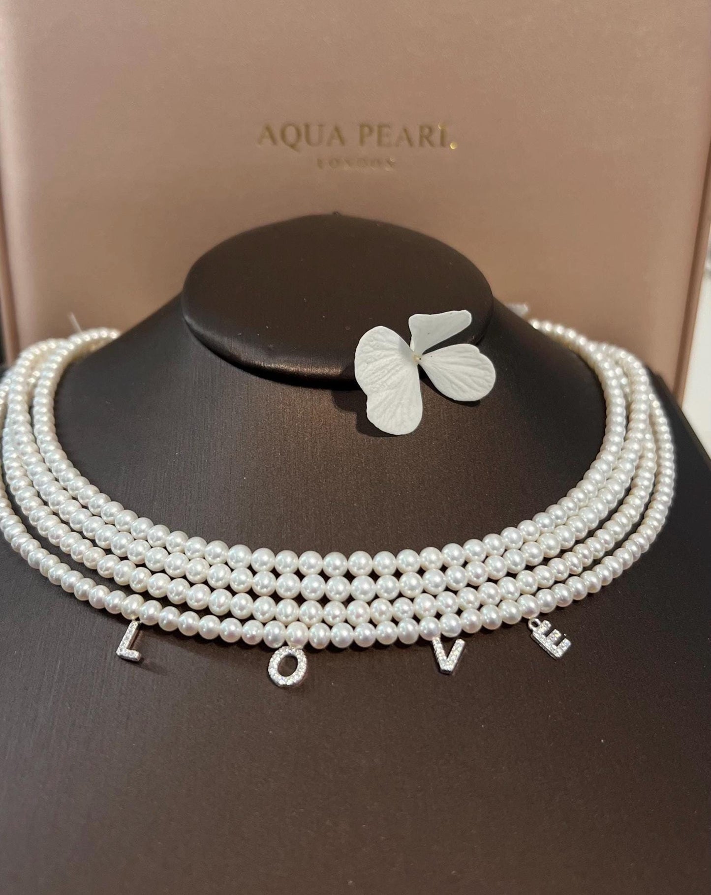 Custom Initial Freshwater Pearl Necklace: Personalized Jewelry Gift