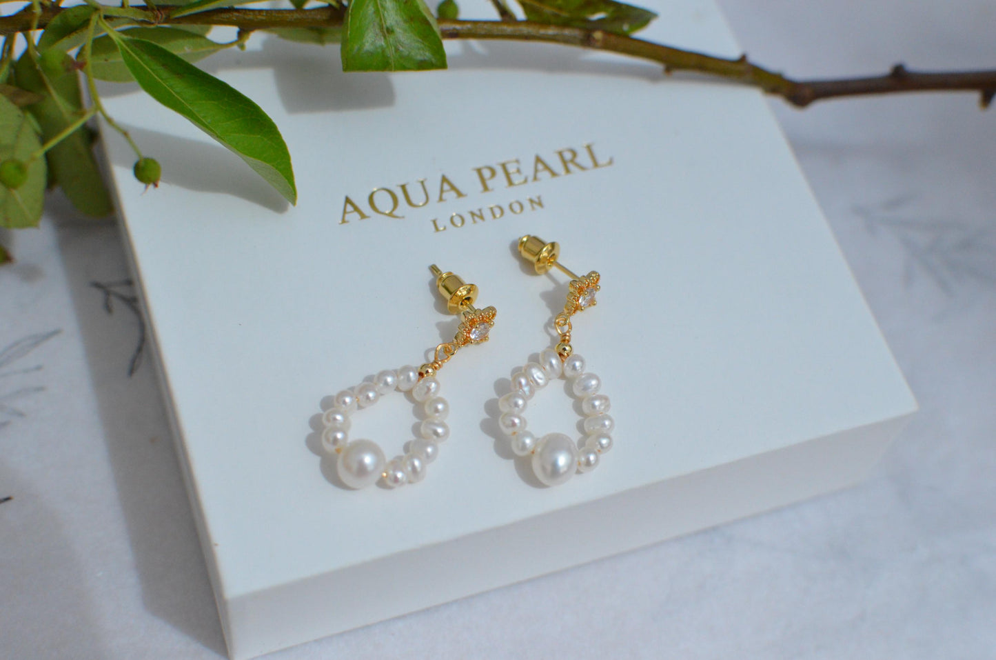 Classic Freshwater Pearl Earrings