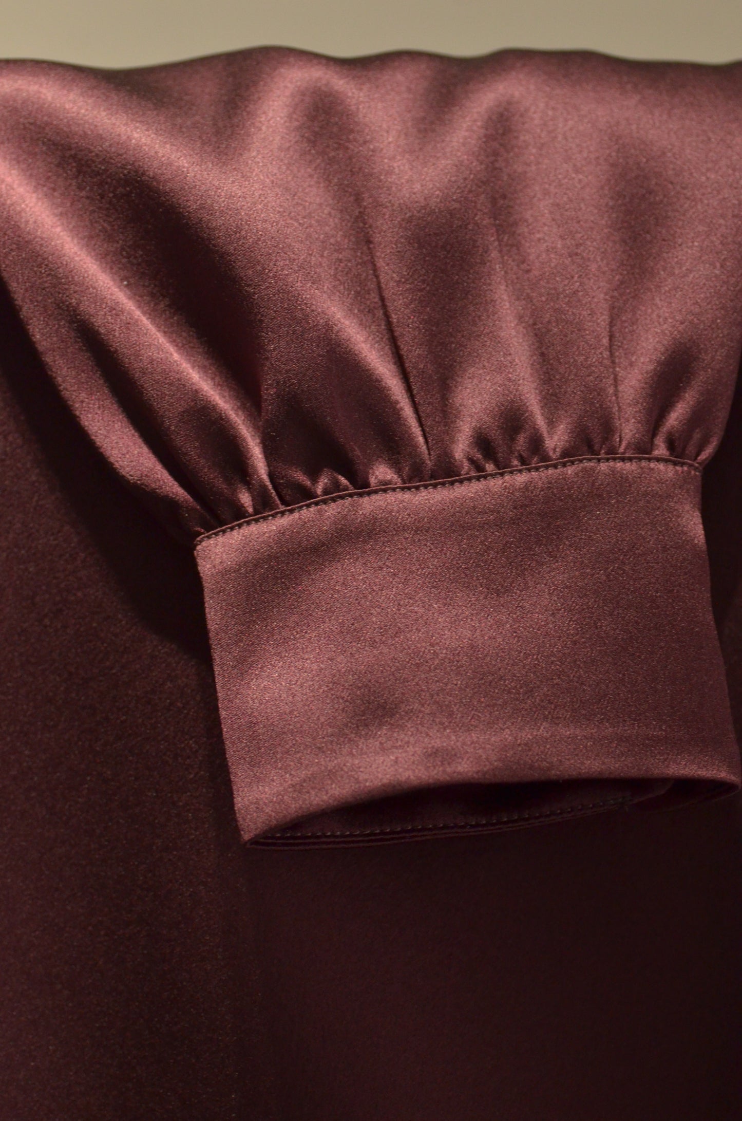 Elegant Mulberry Silk Bow Blouse