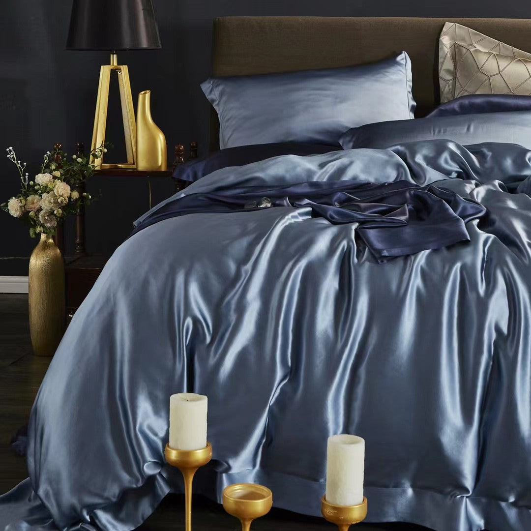 Grade 6A Mulberry silk 30 momme Customized Luxury Pure silk Duvet Cover