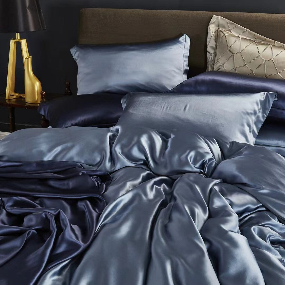 Grade 6A Mulberry silk 30 momme Customized Luxury Pure silk Duvet Cover