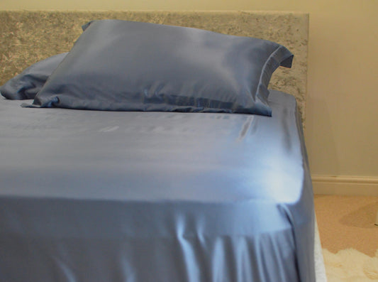 Grade 6A Mulberry Silk 30 momme Customized Luxury Silk Fitted sheet or flat Sheets