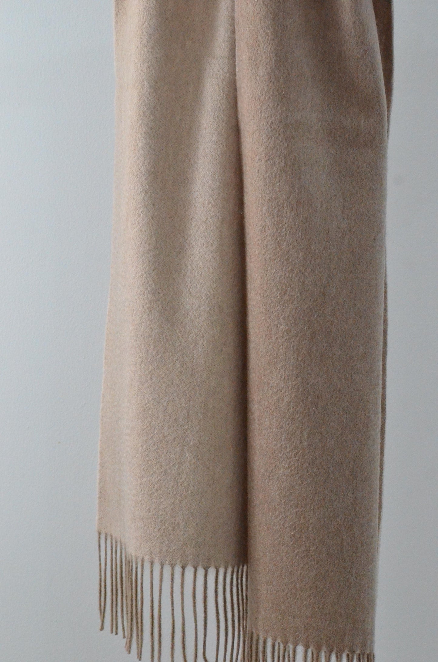 100% Cashmere Scarf with gift box  fringe edges