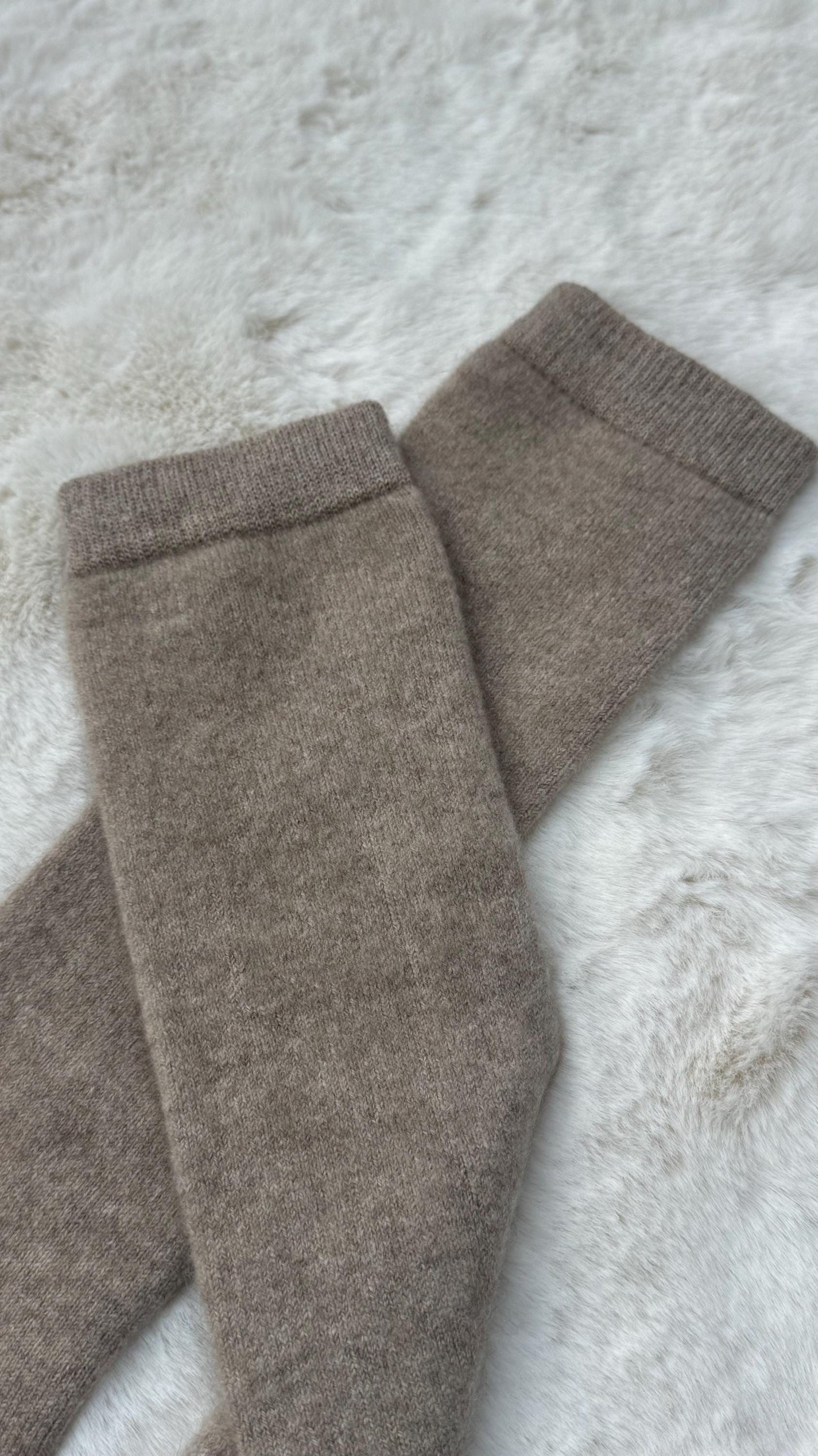 Knee High Socks 100% cashmere Extra warm and Soft Winter cozy