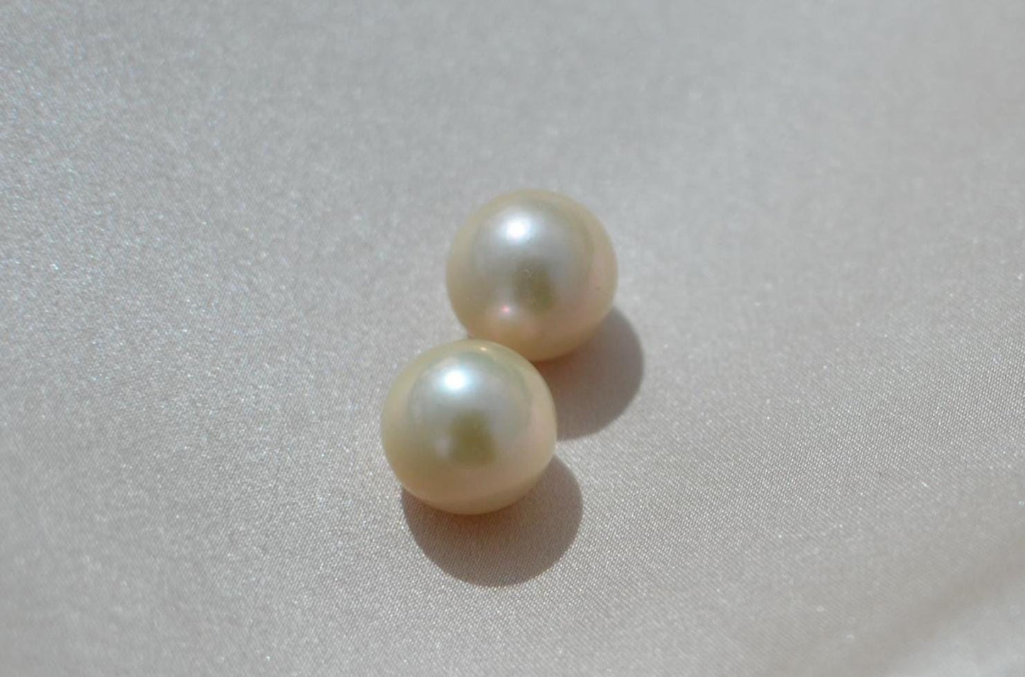 Floral CZ & Freshwater Pearl Earrings – Bridal Sterling Silver Studs