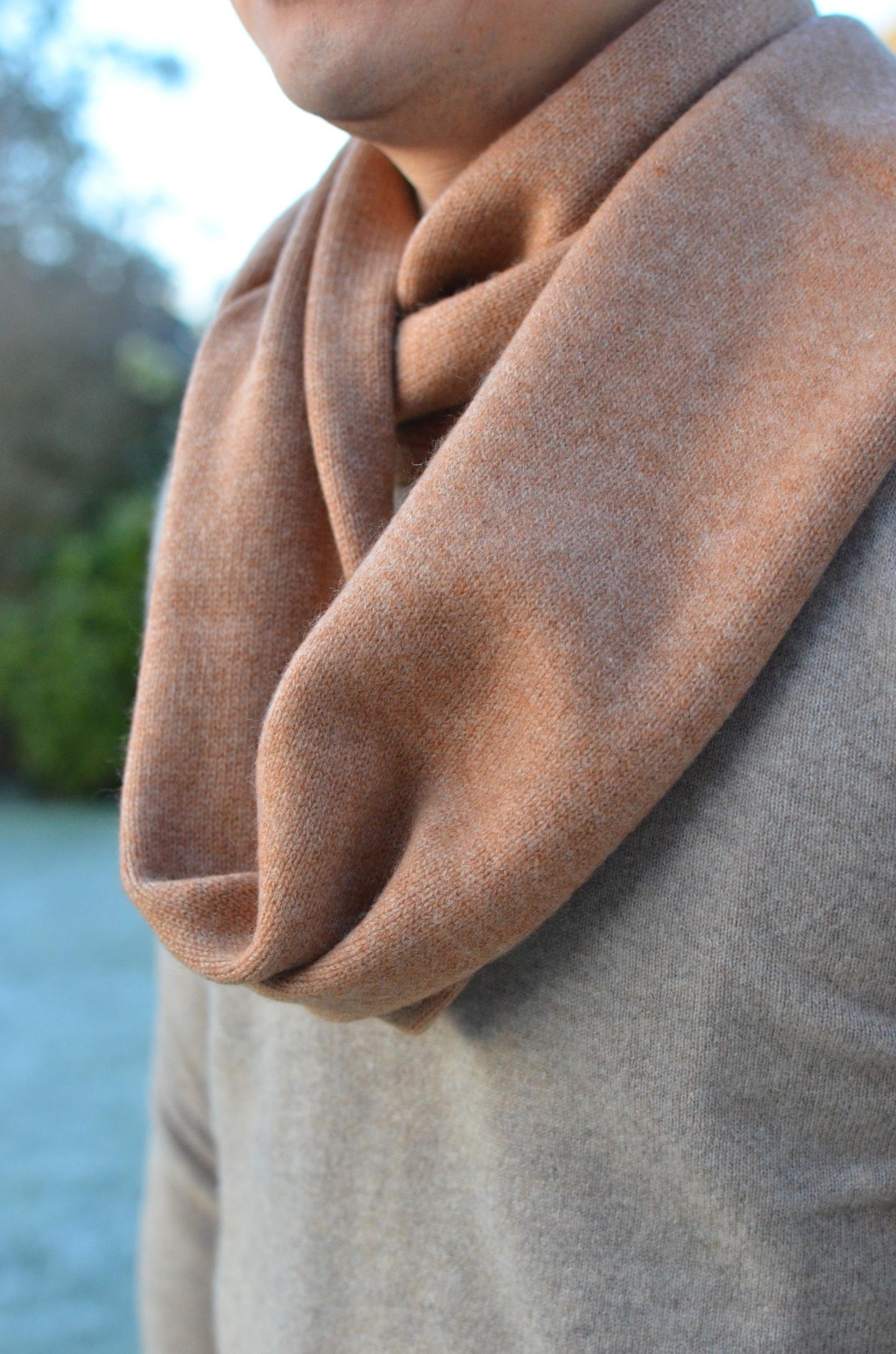 Cashmere Gift Set: Scarf, Beanie  Socks christmas gift box for him