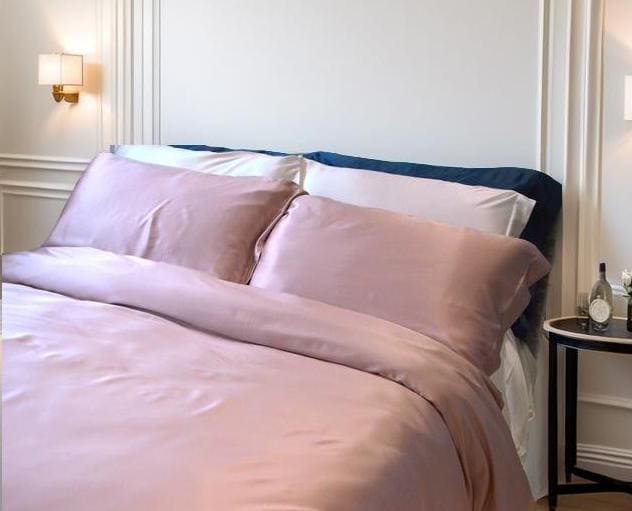 Grade 6A Mulberry Silk 25momme Customized Luxury Duvet Cover with 2 Pillowcases set