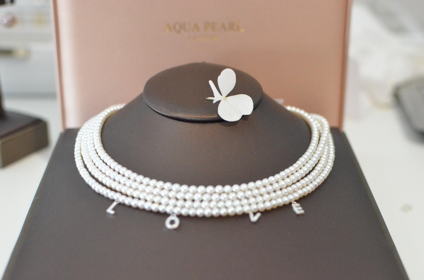 Custom Initial Freshwater Pearl Necklace: Personalized Jewelry Gift