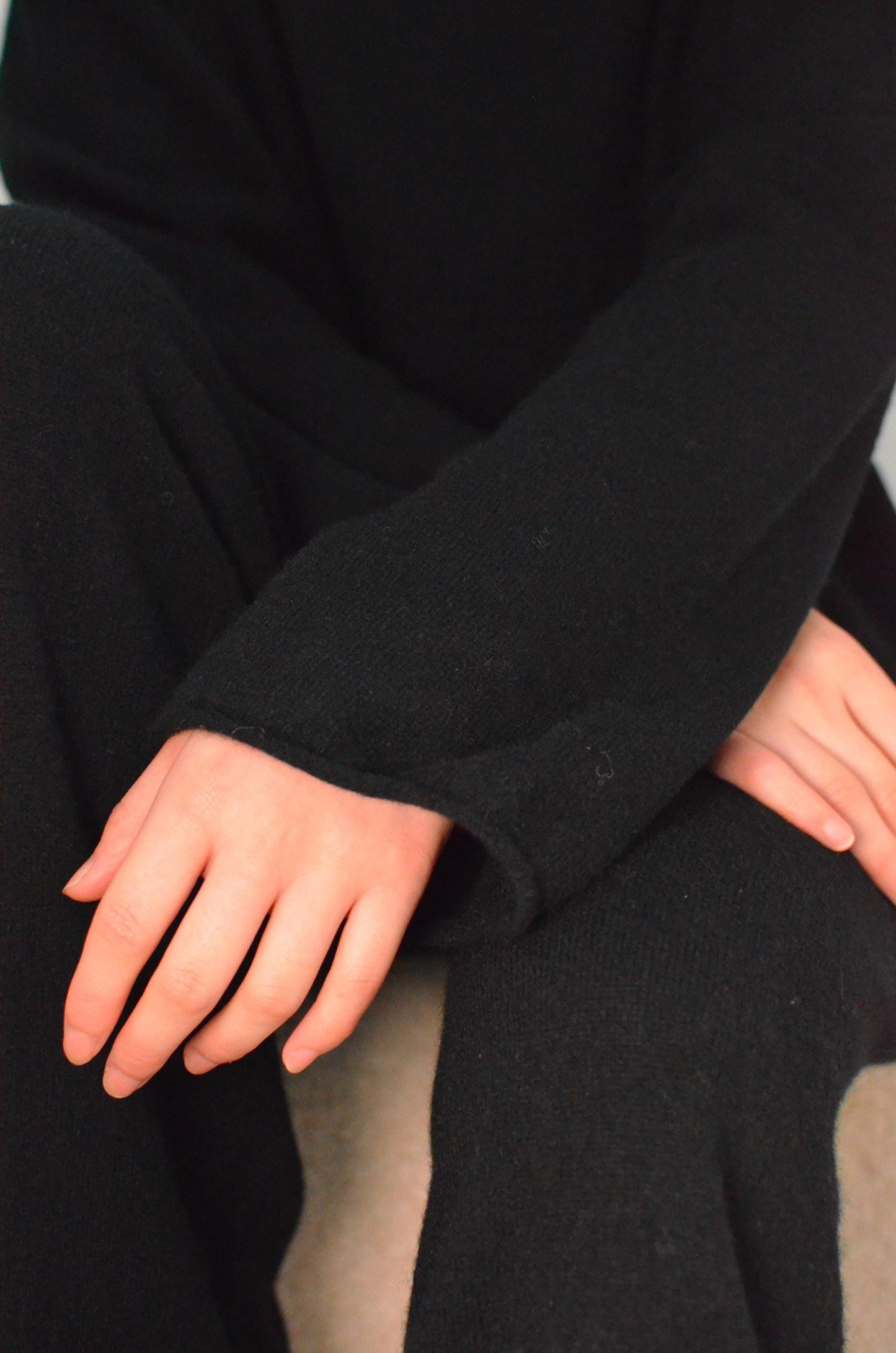 100% Cashmere Sweater and Trousers Set: Women's Loungewear