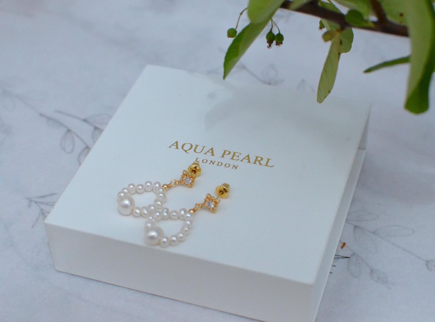 Classic Freshwater Pearl Earrings