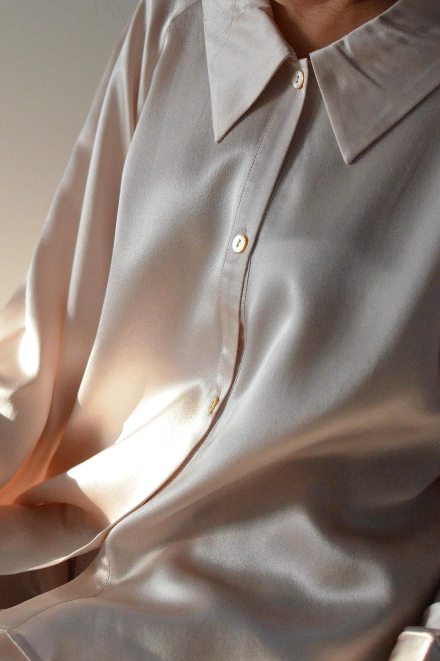 19momme 6A grade Finest 100% silk pyjamas longsleeves set