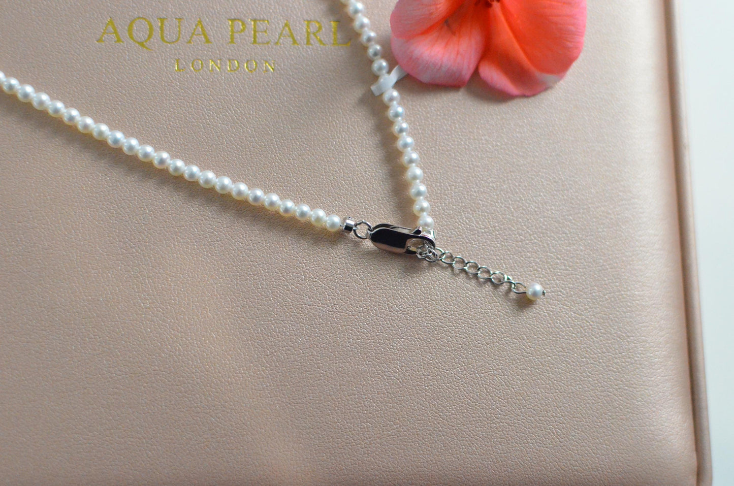 Custom Initial Freshwater Pearl Necklace: Personalized Jewelry Gift